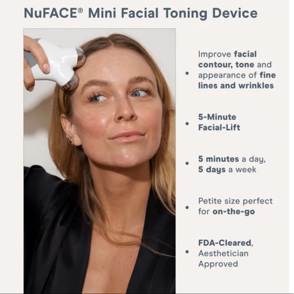 HP🎉🤍NUFACE MINI🤍 - Picture 3 of 6